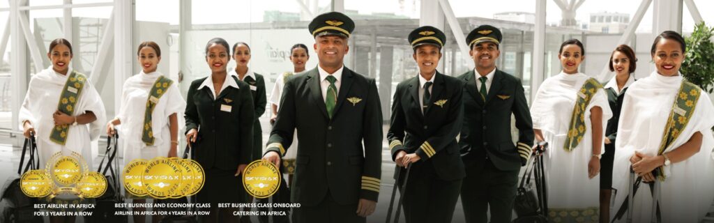 - Ethiopian Remains to be Africa’s Leading Airline at SKYTRAX.