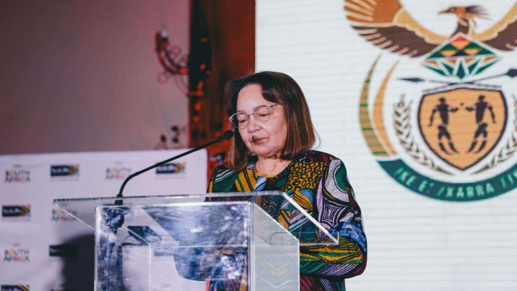 domestic tourism, Minister of Tourism Patricia de Lille. Source: National Department of Tourism