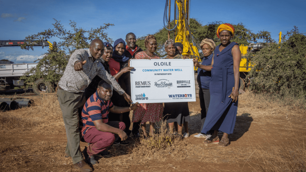 ROSS SQUIBB DISTILLERY COMPLETES FIRST PROJECT WITH THE CHRIS LONG FOUNDATIONS WATERBOYS INITIATIVE TO COMBAT WATER SCARCITY IN KENYA 1