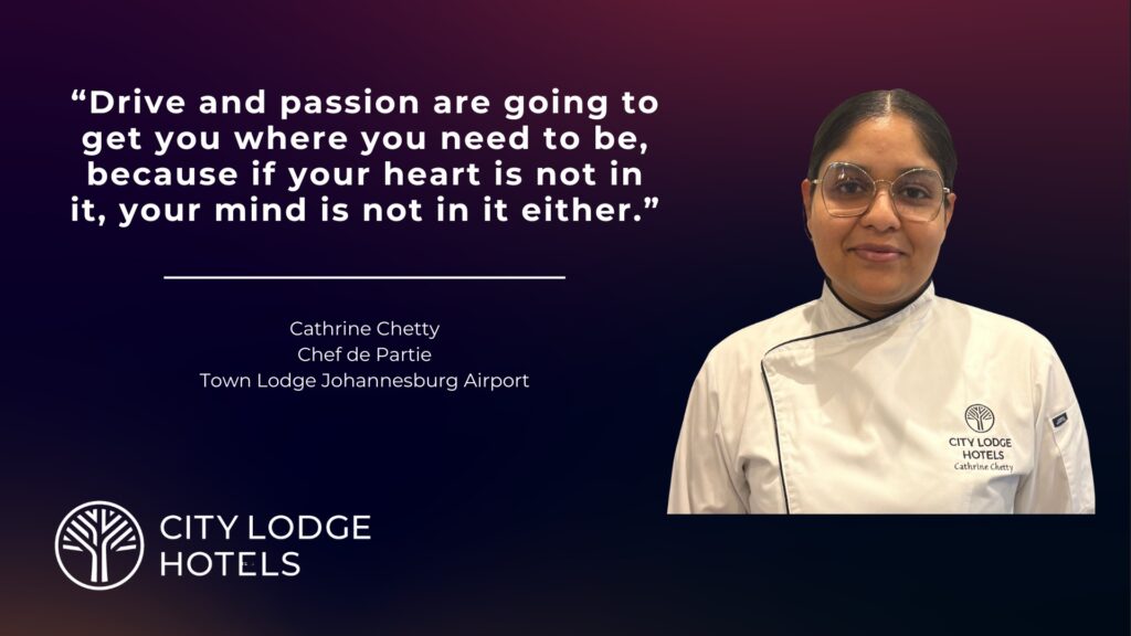 Chef de Partie Cathrine Chetty delivers passion on the plate