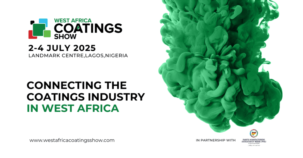 Nigeria’s economic expansion fuels the launch of the inaugural West Africa Coatings Show 2025