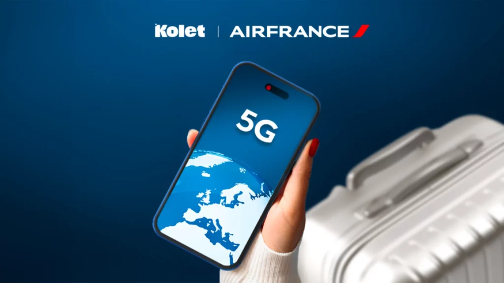 Air France-KLM Teams Up With French Start-Up Kolet To Offer South African Travellers eSIM-Enabled Internet Access At Preferential Rates