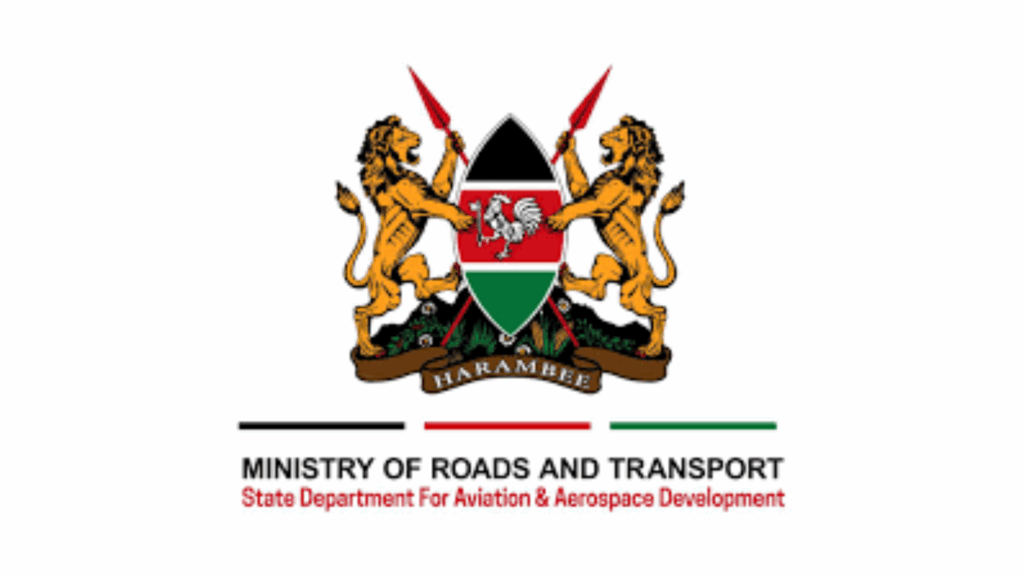MINISTRY OF ROADS & TRANSPORT STATE DEPARTMENT FOR AVIATION AND AEROSPACE DEVELOPMENT Office of the Principal Secretary