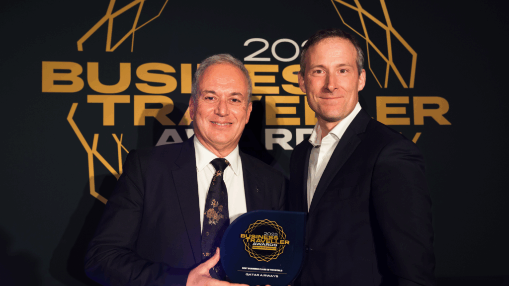 Qatar Airways Awarded ‘Best Airline in the World’ at Business Traveller Awards 2025