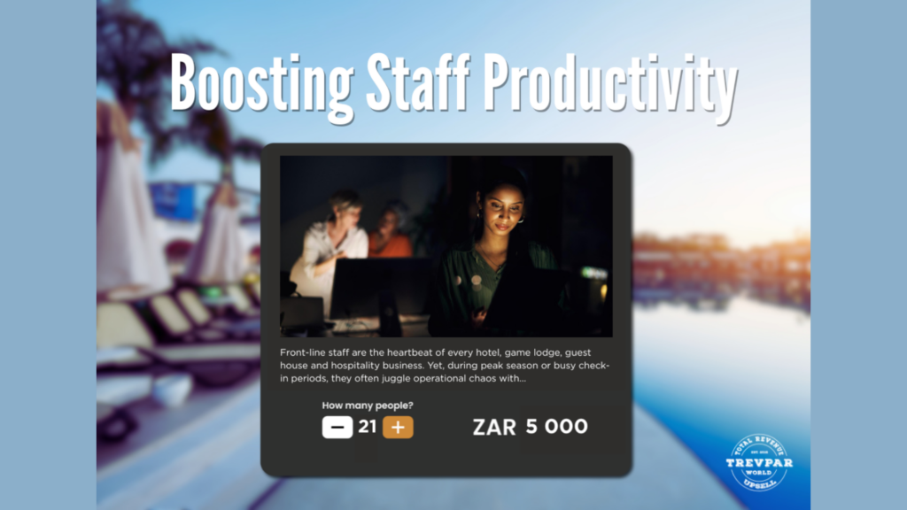 The Power Of TrevPAR Upsell: Boosting Staff Productivity And Morale