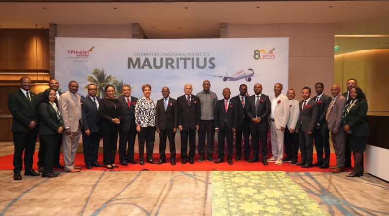 Ethiopian Airlines Inaugurates Flights to Mauritius