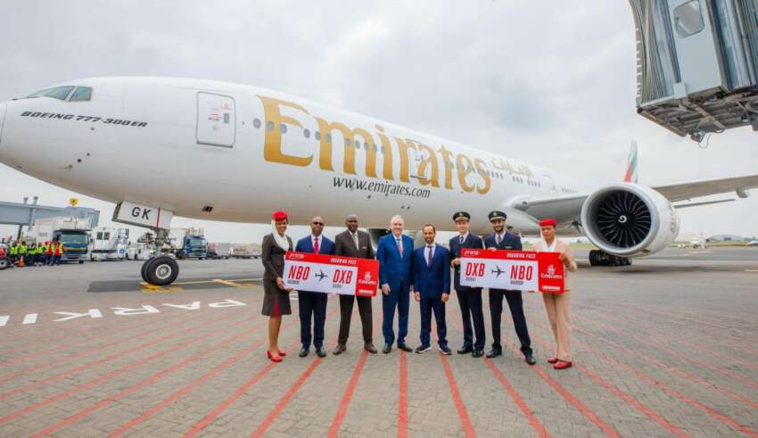 Jambo, Kenya! Emirates third daily flight touches down in Nairobi