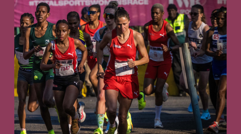 Karabo More ready to race at the Totalsports Women's Race Joburg