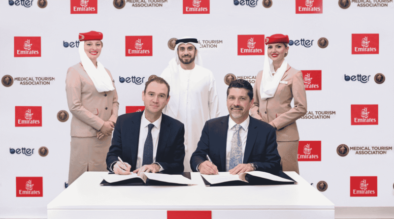 Emirates signs strategic partnership with Medical Tourism Association (MTA), with the aim of expanding its presence in high-value travel segments
