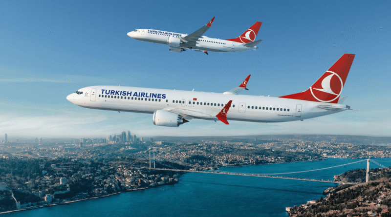 Turkish Airlines Finalizes Order for up to 150 Boeing 737 MAX Aircraft
